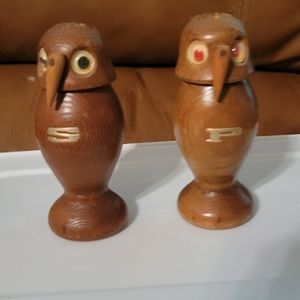 Vintage salt and pepper shakers